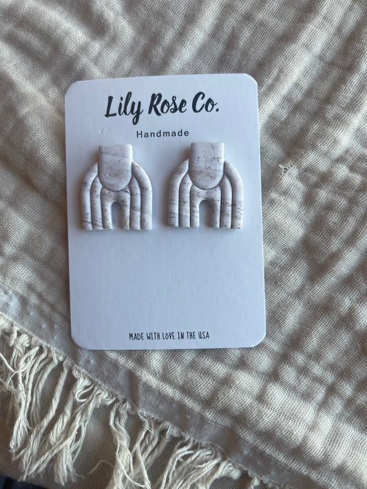 Clay Boho earrings